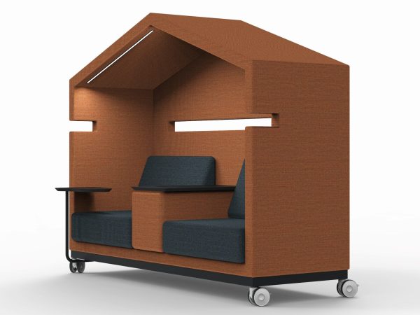 Sofa Haus schuin in open ruimte