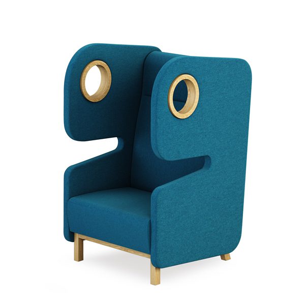 akoestische armchair packman