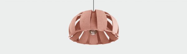 Blooom unieke design hanglamp in kleur roze