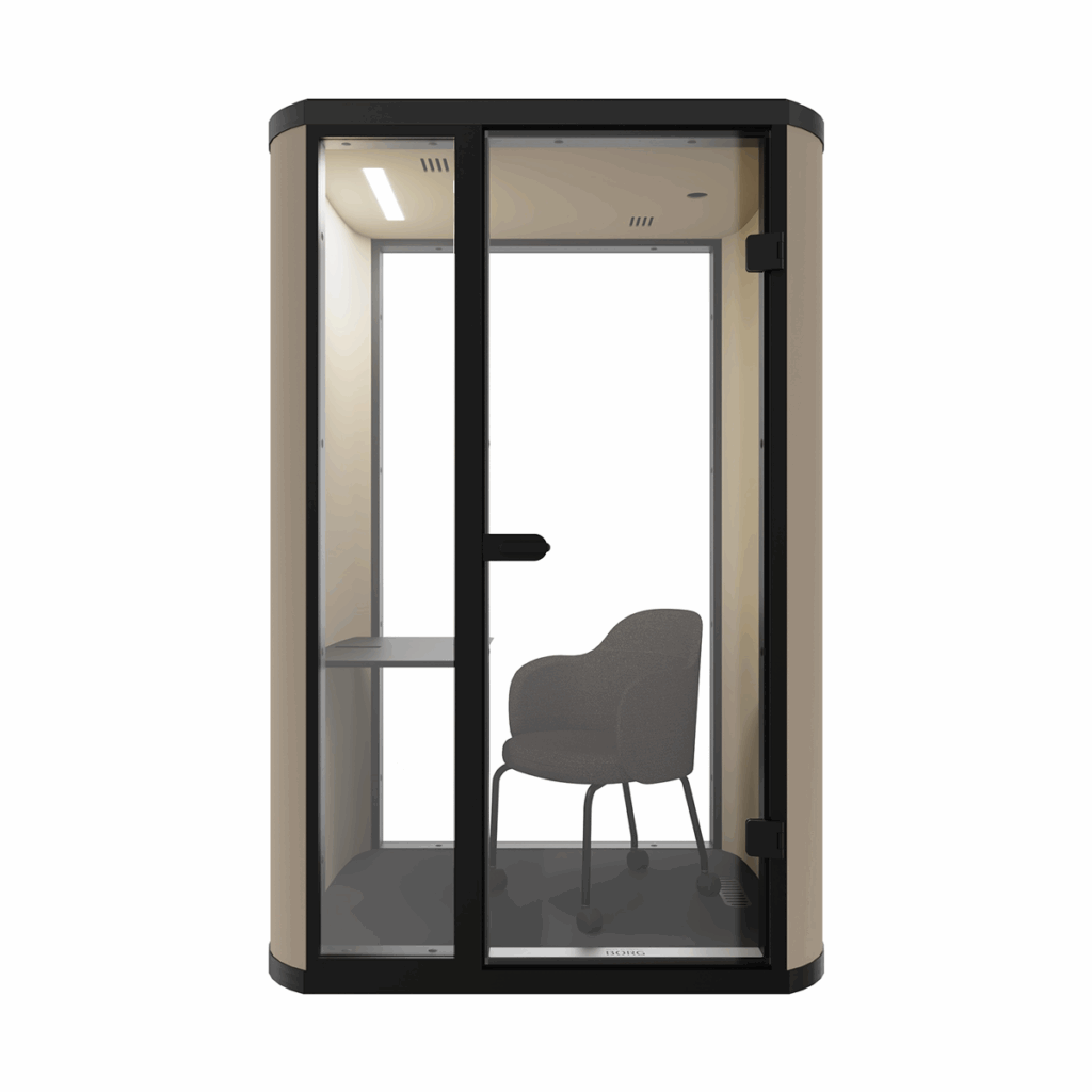 belcel op kantoor voor focus werk en videocalls