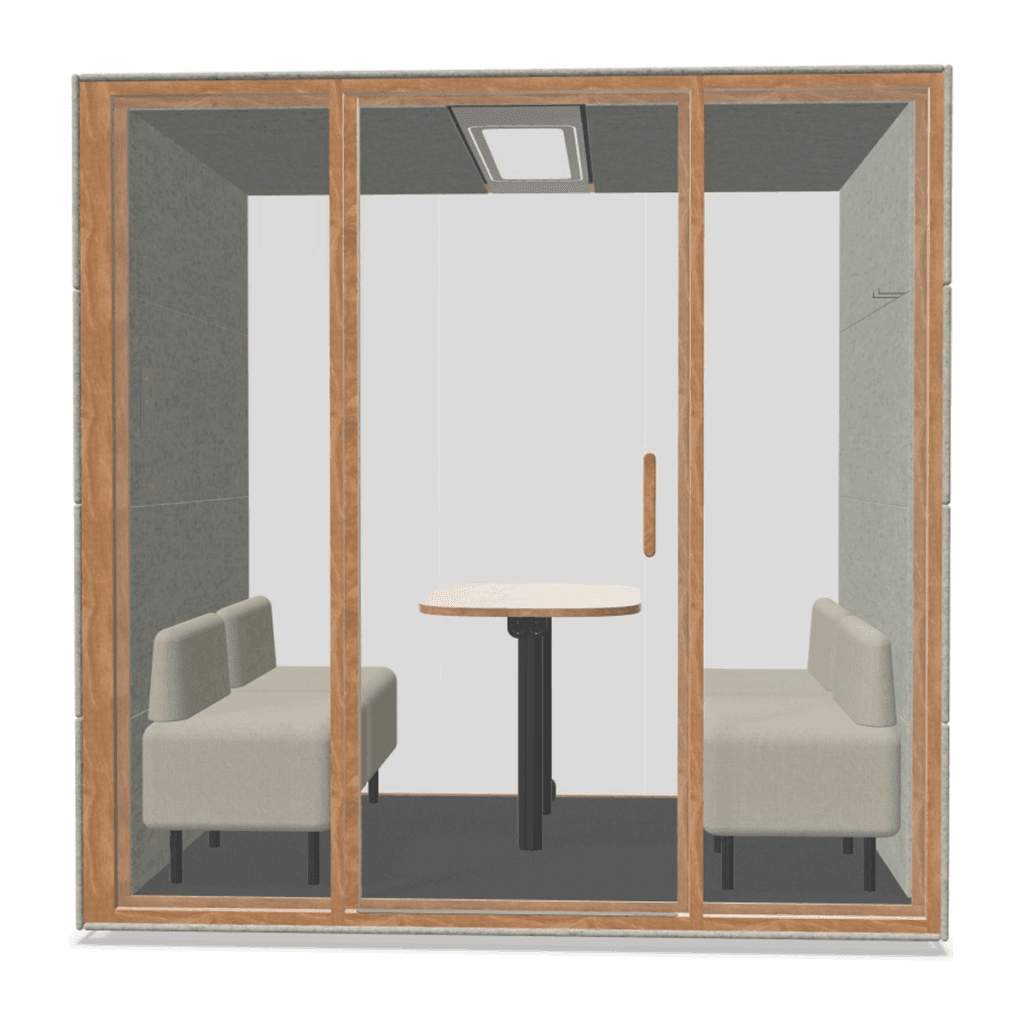 belcel op kantoor voor vergaderingen tot 4 personen